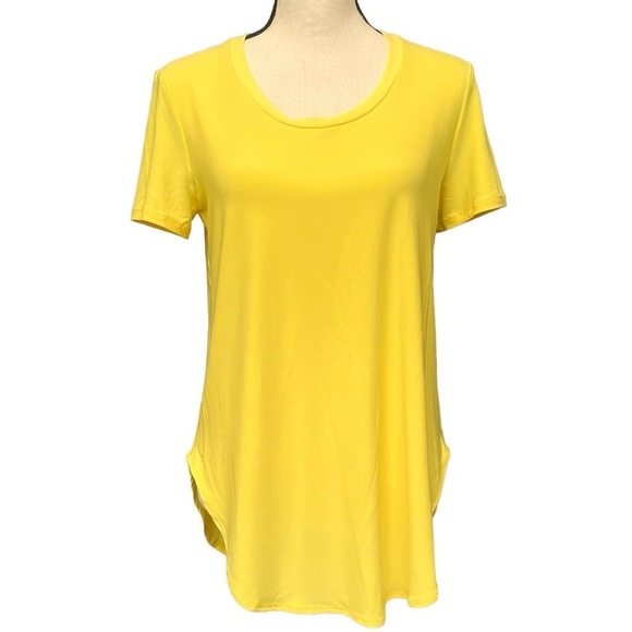 NWT Joseph Ribkoff Women’s Limóncello Blouse Yellow Short Sleeve Top Size US 8 - Picture 13 of 13